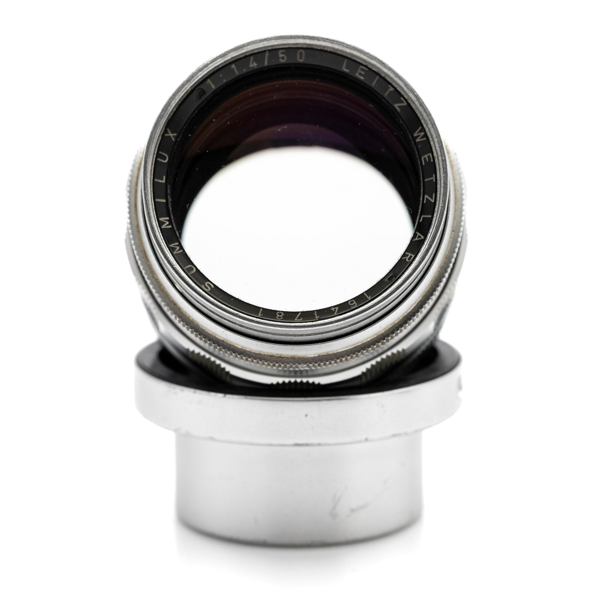 Summilux 1:1.4/50 Leitz Wetzlar.