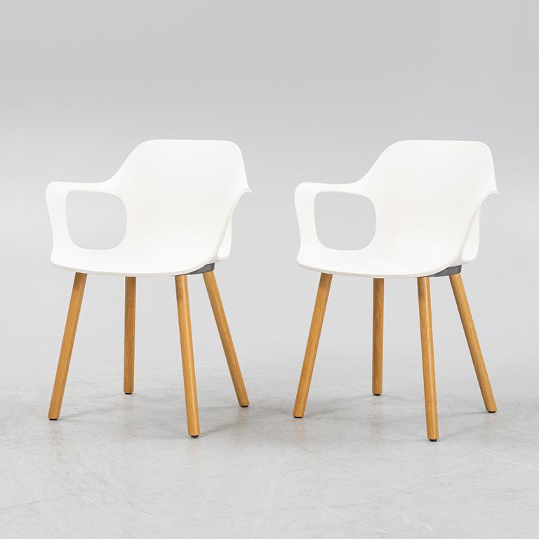 Jasper Morrison, a pair of 'HAL' chairs, Vitra.