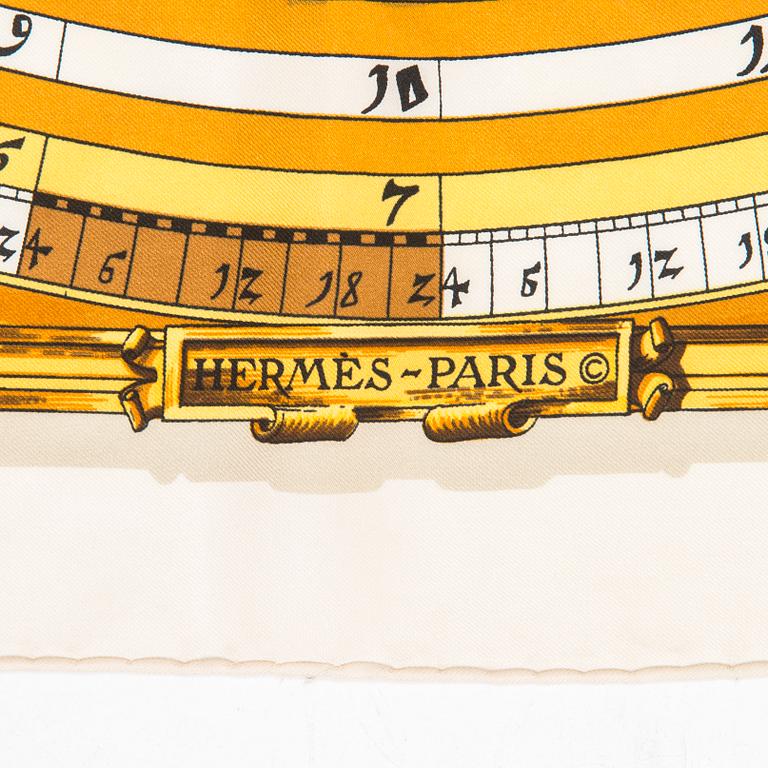 Hermès, scarf, "Dies et Hore"/"Astrology".