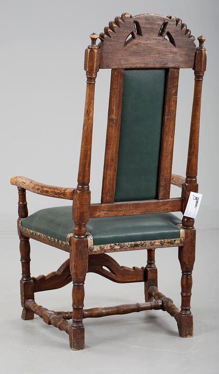 KARMSTOL, barock, 1700-talets första hälft.