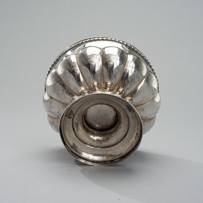 SKÅL, silver, biedermeier, Ryssland, St:Petersburg 1820-tal.