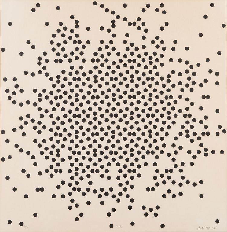 Pentti Tulla, silkscreen, signed and dated -86, numbered 30/50.