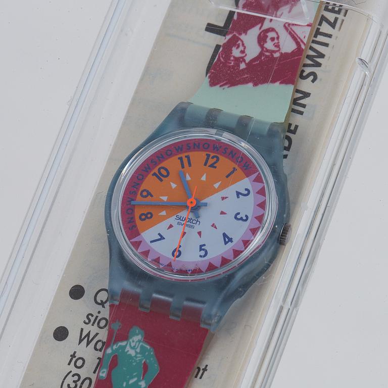 Swatch, Ski Slope, wristwatch, 25 mm.