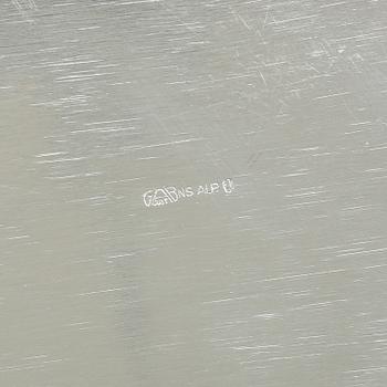 UPPLÄGGNINGSFAT, nysilver, Just Andersen, GAB, 1900-talets första hälft.