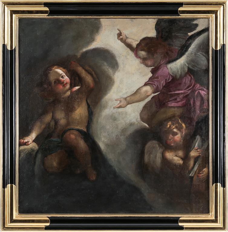 OKÄND KONSTNÄR, olja på duk, Bologna-skolan, 1600-tal.