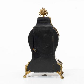 A rococo-style bracket clock, France, late 19th century.