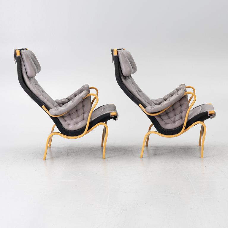 Bruno Mathsson, A pair of armchairs, “Pernilla”, DUX.