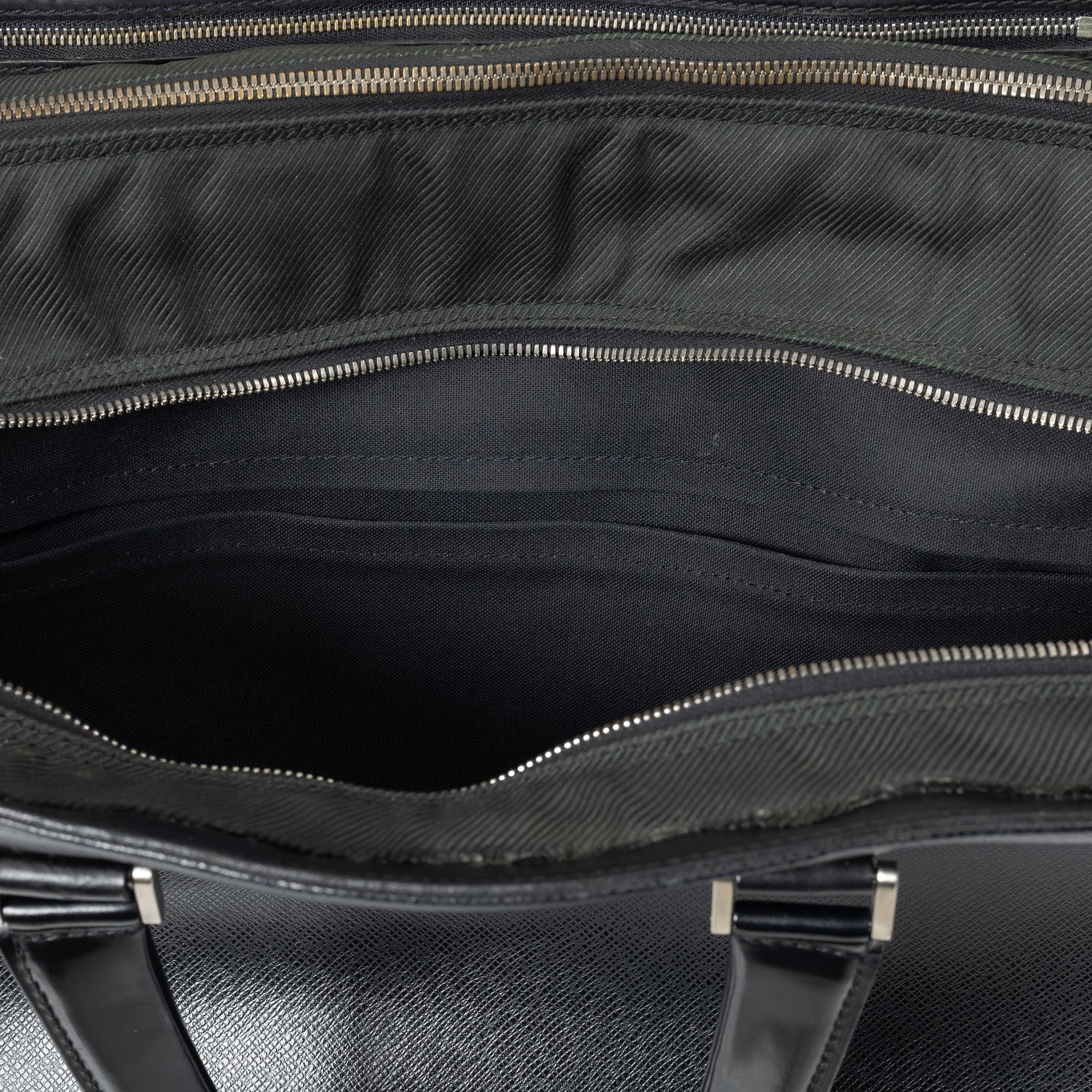 Louis Vuitton, A 'Nevski' Taiga briefcase.