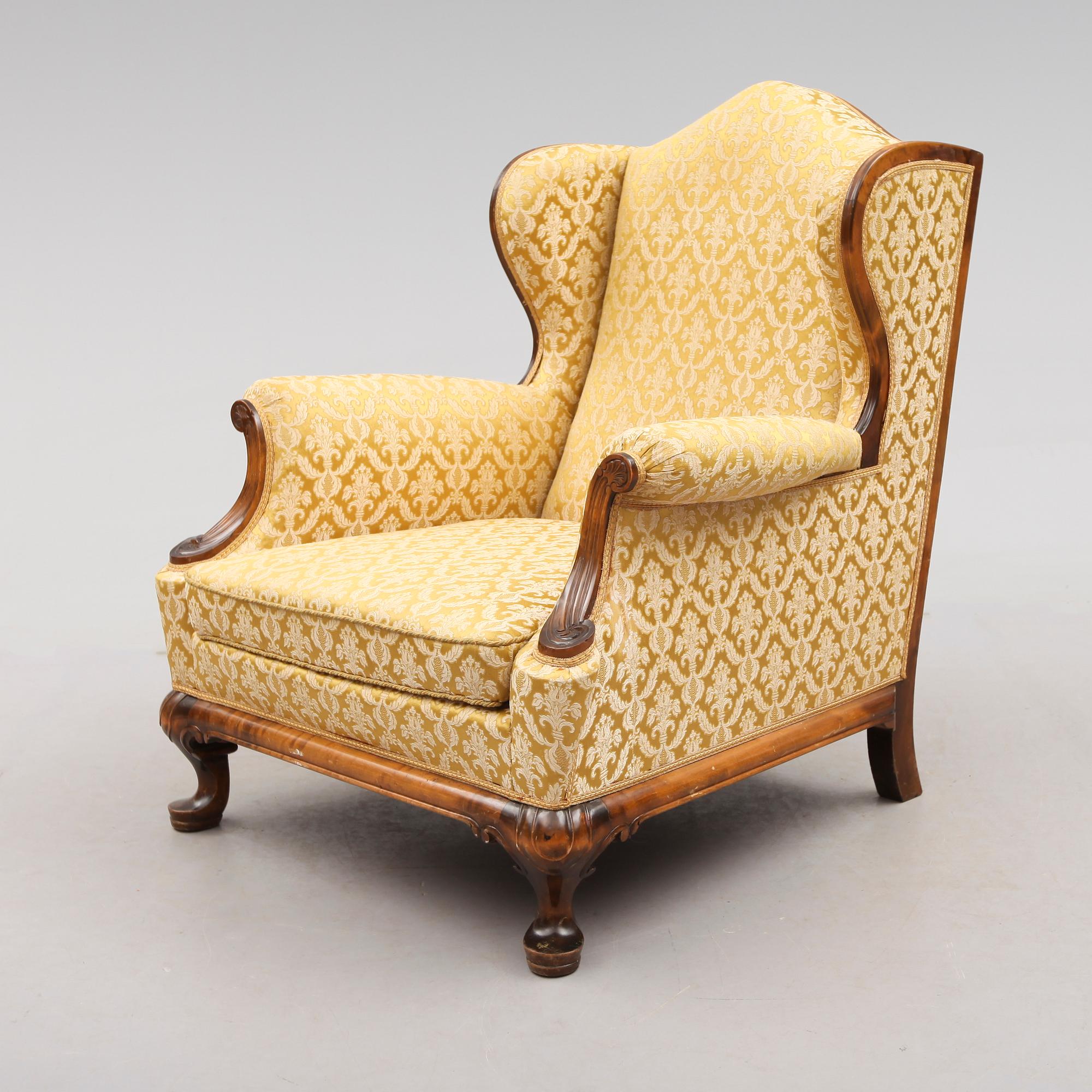 FÅTÖLJ, 1900-talets första hälft.