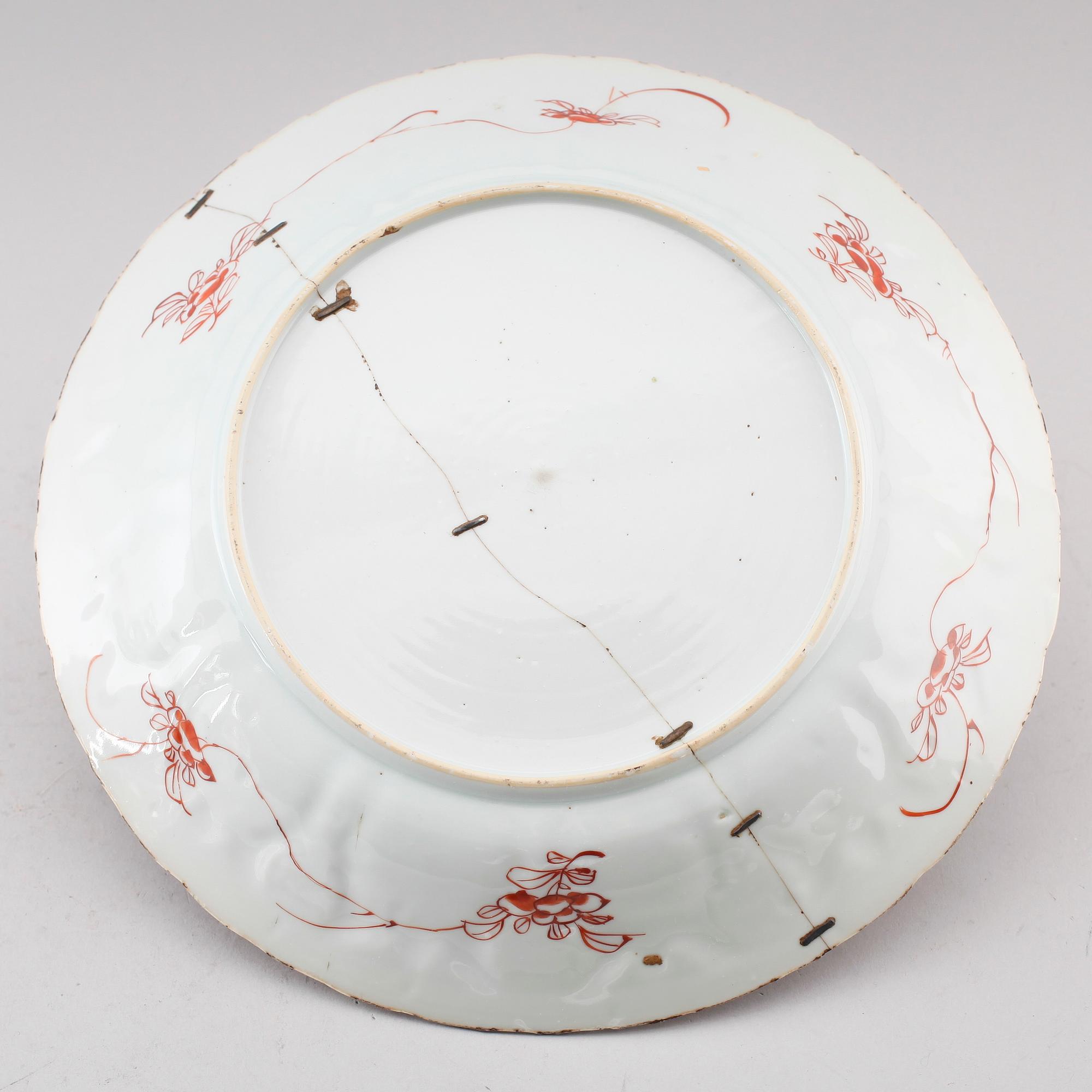 SKÅLFAT, porslin, Kina, Kangxi 1622-1722.