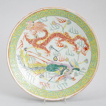 FAT, porslin, ostindiskt, 1800-/1900-tal.