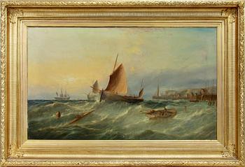 WILLIAM HARRY WILLIAMSON, olja på duk, sign o dat 1880.