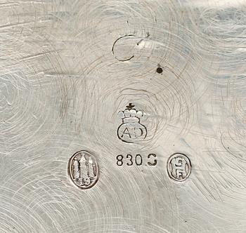 SKÅL, silver, Danmark 1919. Vikt ca 443 g.