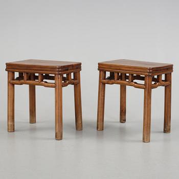 PALLAR, ett par, Kina, 1800-talets andra hälft.