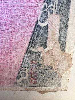 Ito Shinsui, "Mayuzumi" (Blackening the eyebrows).