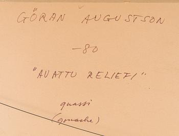Göran Augustson, 'Opened relief'.