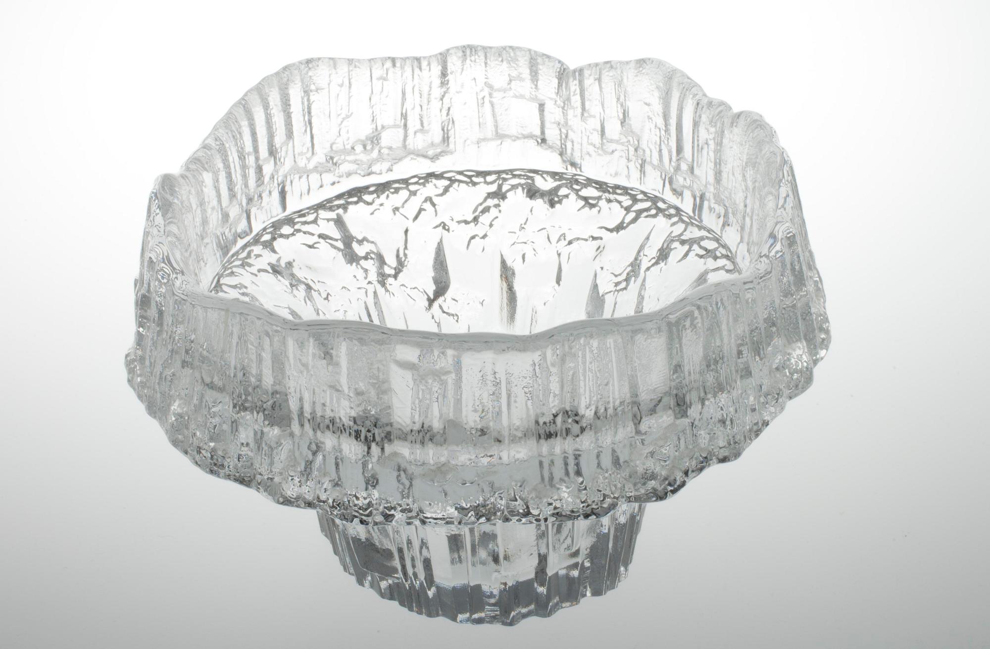 SKÅL, glas, "Stellaria", sign. Tapio Wirkkala, -3450, Iittala.