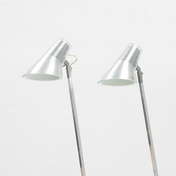Philippe Starck, a pair of 'Kelvin' floor lights, Flos, Italy.