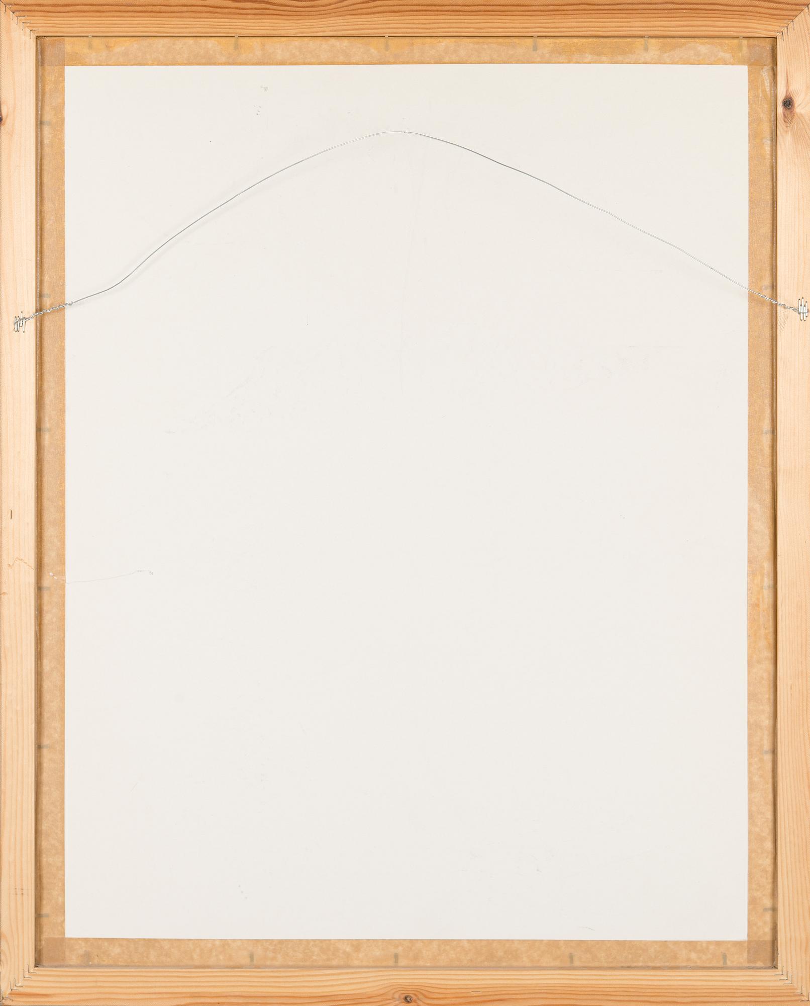 Nandor Mikola, akvarell, signerad och daterad 2000.