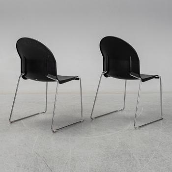 RICHARD SAPPER, a set of 7 'Aida' chairs, for Magis.