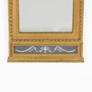 Spegel, Örebro hallstämpel, omkring år 1800, Sengustaviansk.