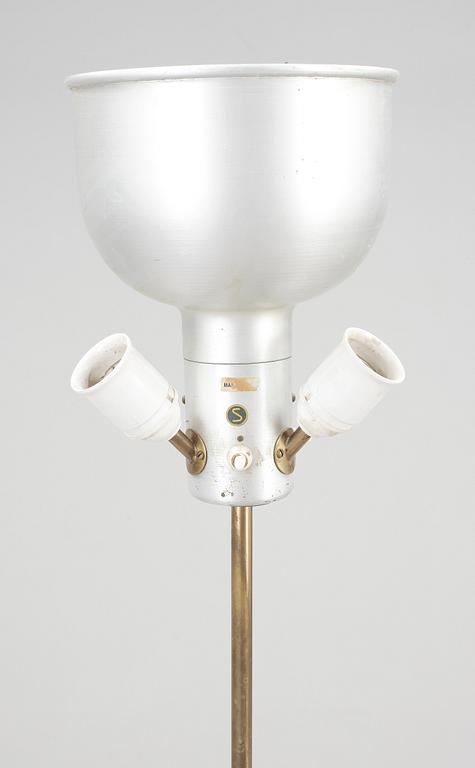 A Josef Frank brass floor lamp, Svenskt Tenn, model 2148.