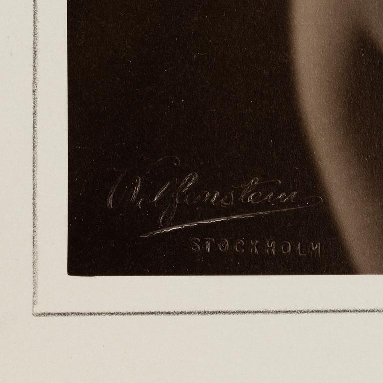 A set of four photographs by Walter Wolfenstein, Anna Riwkin-Brick, Tage Edling, Signed and stamped.