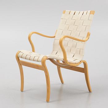 Bruno Mathsson, a 'Mina' armchair, Bruno Mathsson International, Värnamo 1992.