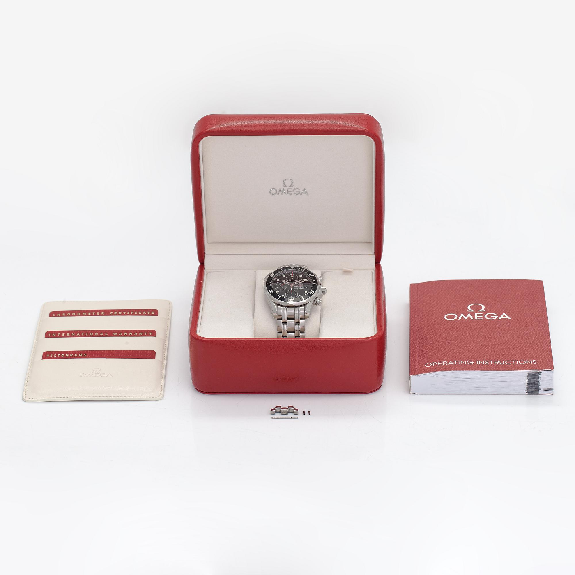 Omega, Seamaster, Professional, Diver, 300m, wristwatch, 41.5 mm.