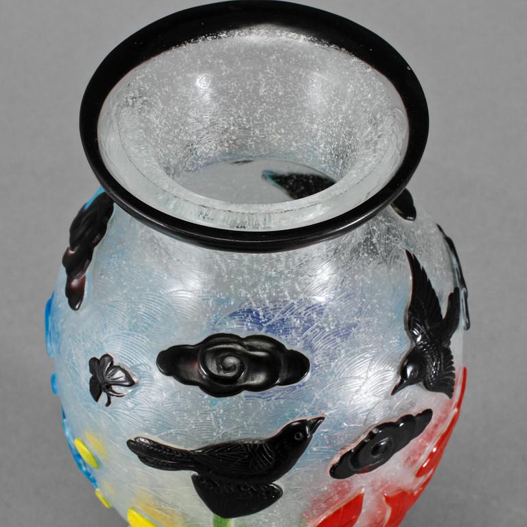 VAS, pekingglas, Kina, modern tillverkning.