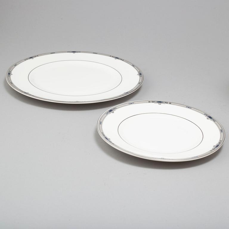 A 26-piece porcelain 'Amherst' service from Wedgwood, England.