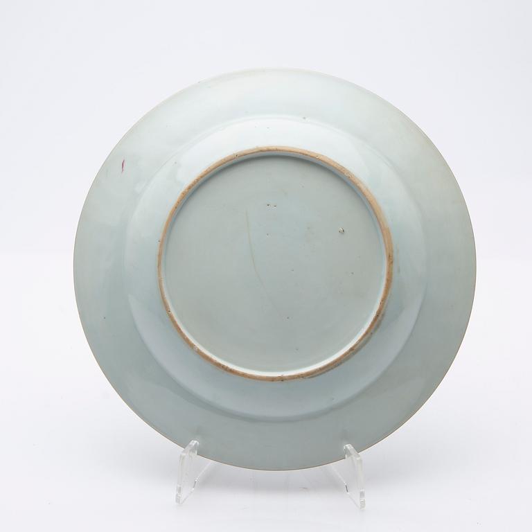 Tallrik, porslin, Kina, Qingdynastin, Yongzheng (1723-35).