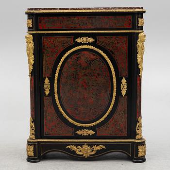 Cabinet, Boulle style, late 19th century.