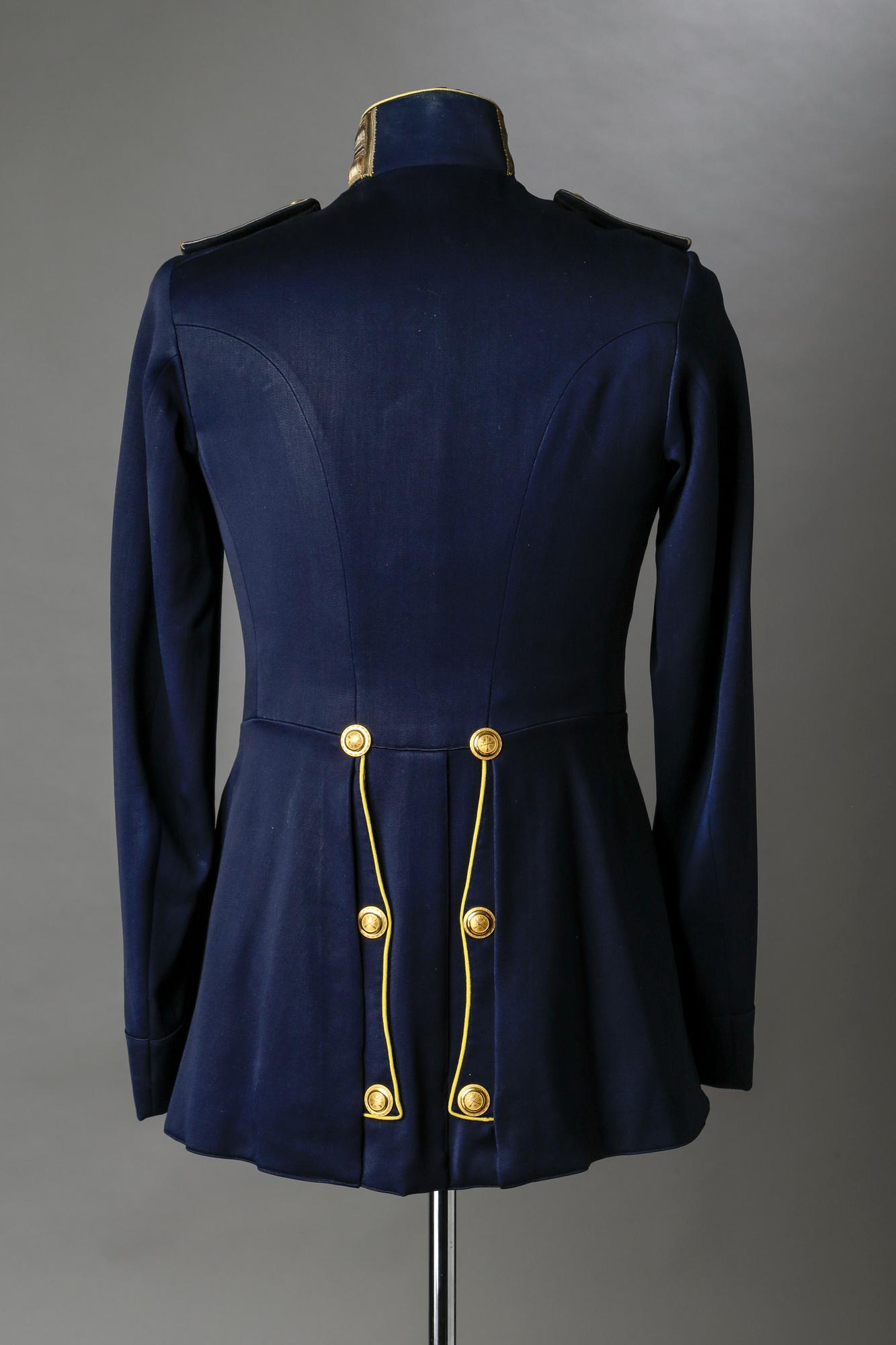 UNIFORM och KÄPPI, m/1886. Sverige. För fanjunkare vid infanteriet, Dalregementet. 1900-talets början.