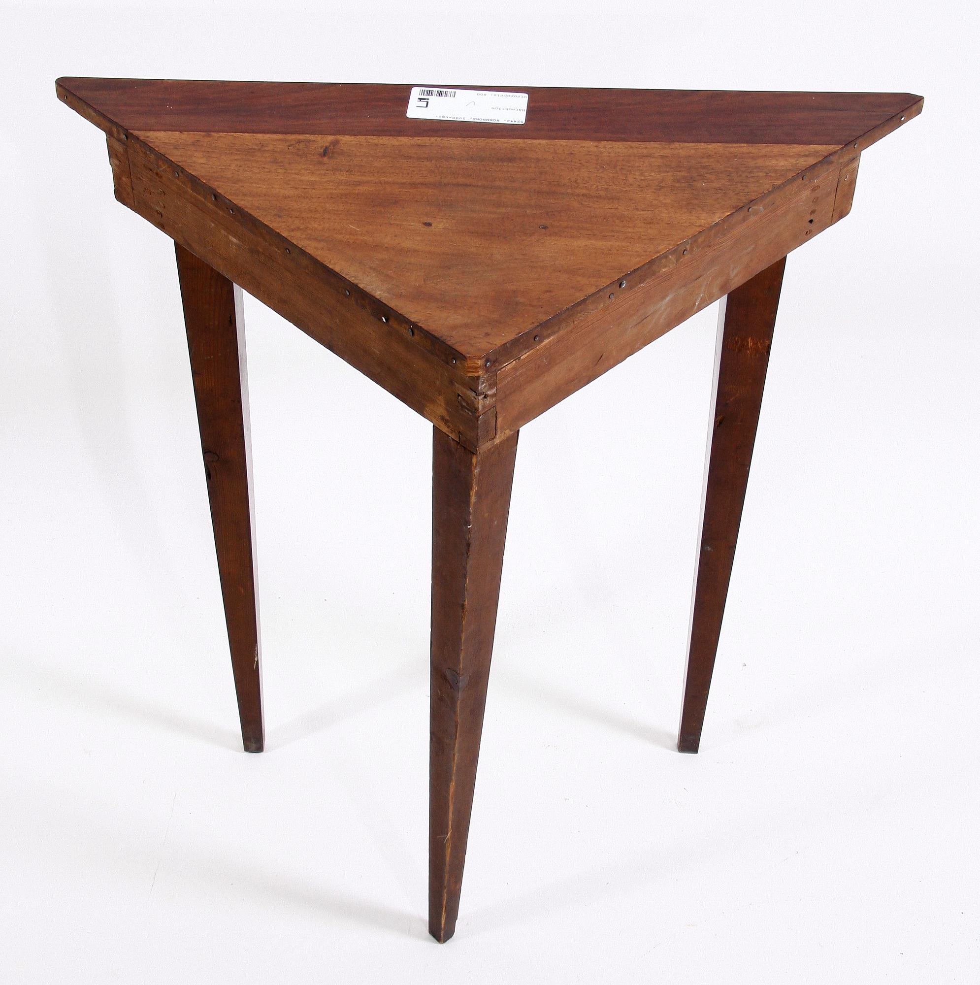 HÖRNBORD, 1800/1900-tal.