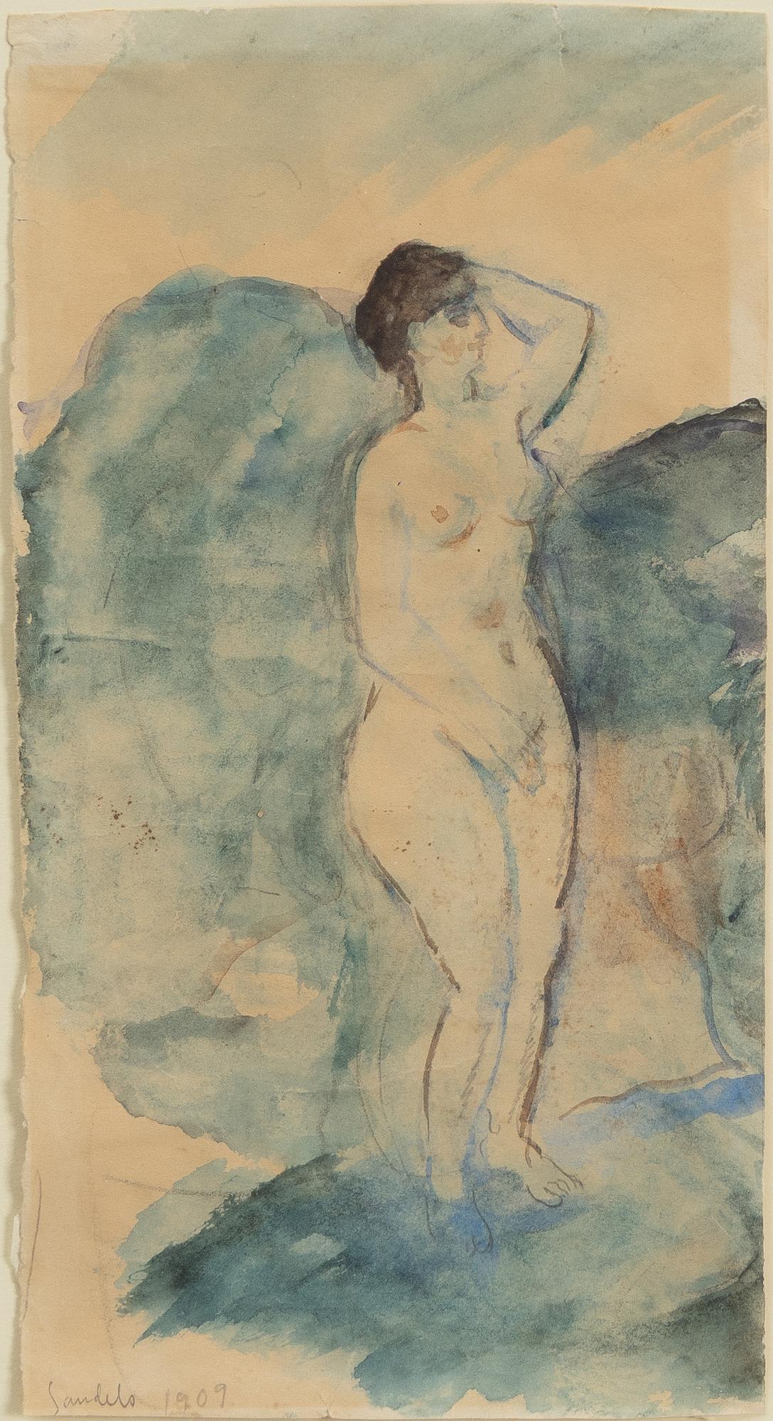 Gösta Sandels, Nude Study.