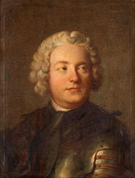 210. Louis Tocqué Efter, "Carl Gustaf Tessin" (1695-1770).