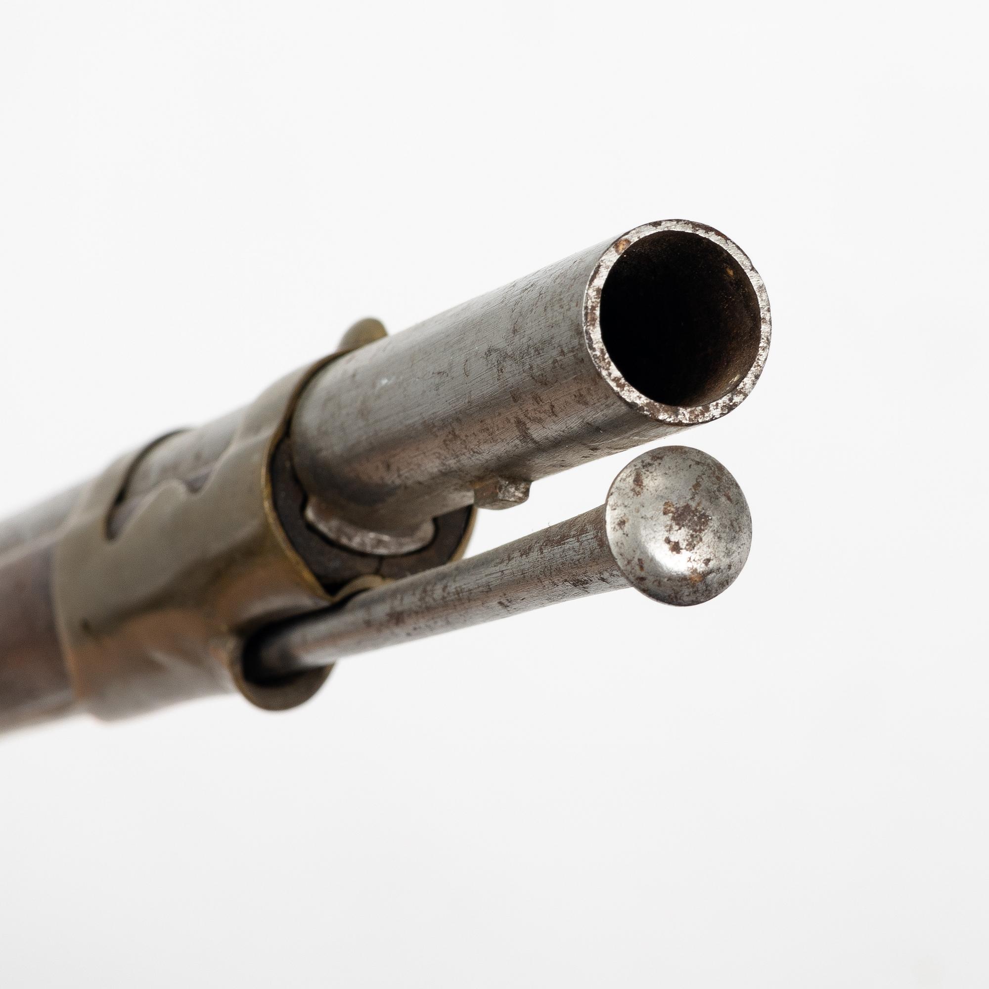 Flintlock rifle, signed Wålberg, Stockholm, (Anders W, 1720-93).