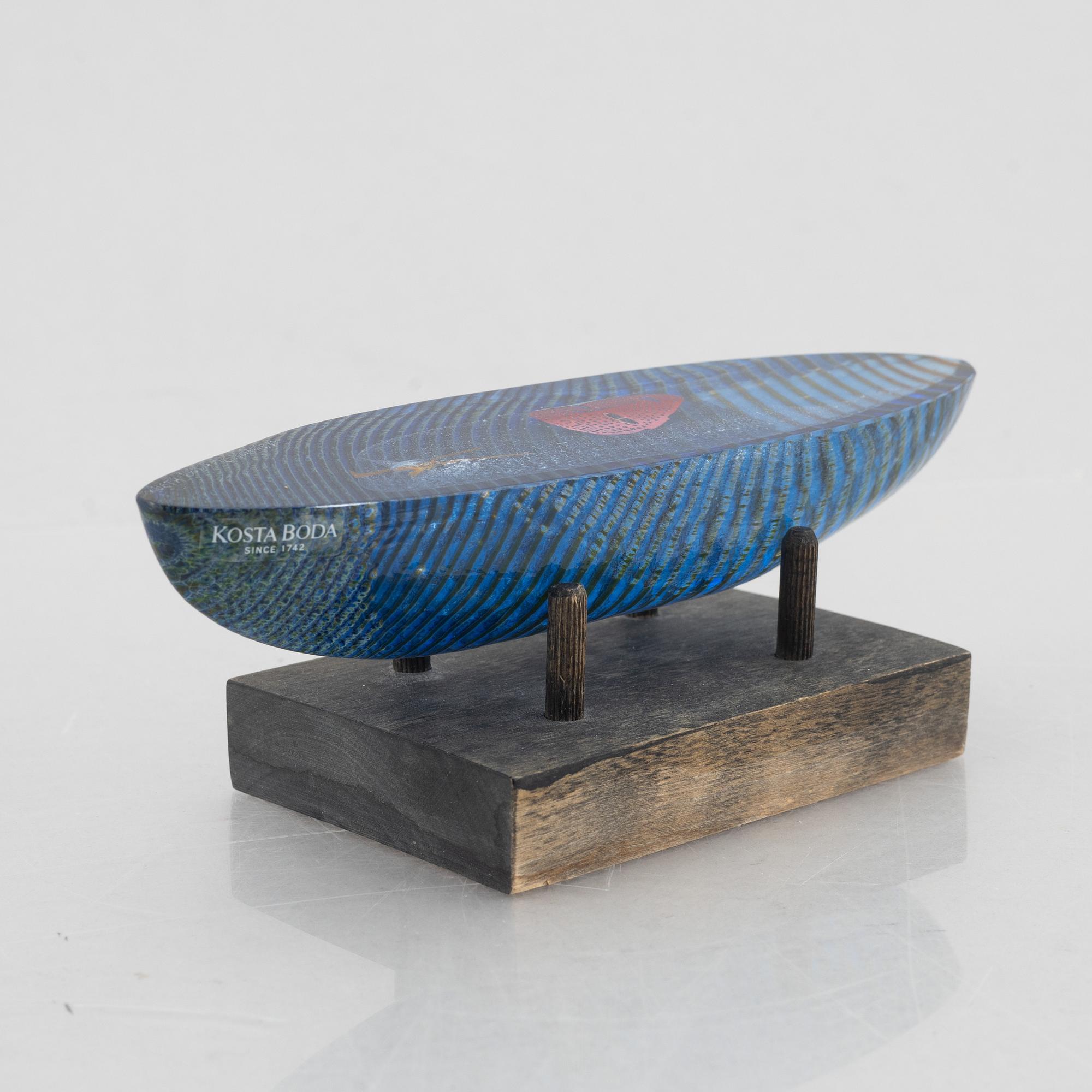 Bertil Vallien, skulptur, limited edition, Kosta Boda.