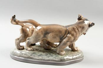 FIGURGRUPP, porslin, Dahl Jensen, Danmark.