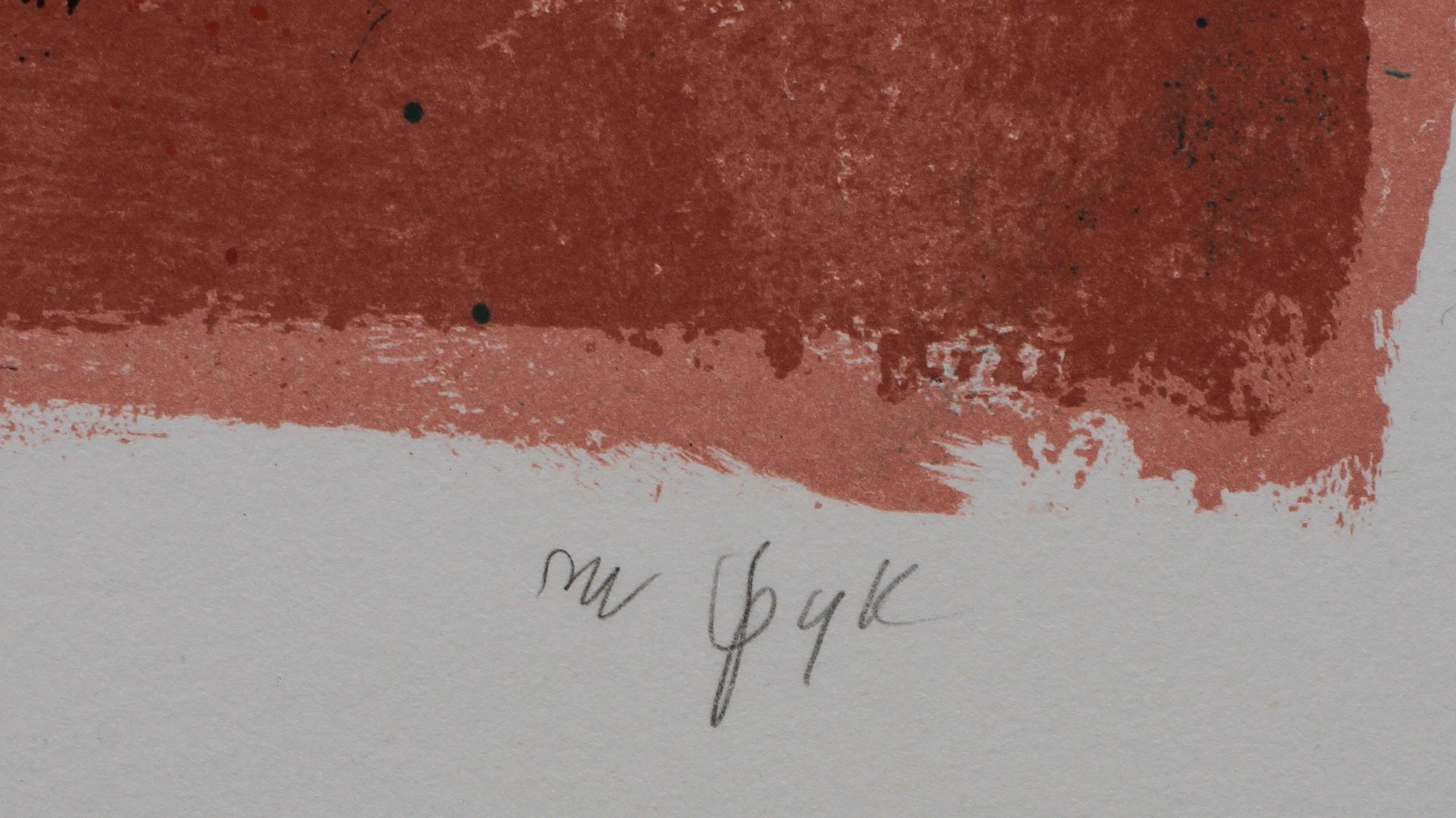 MADELEINE PYK, färglitografi, sign o numr 15/225.