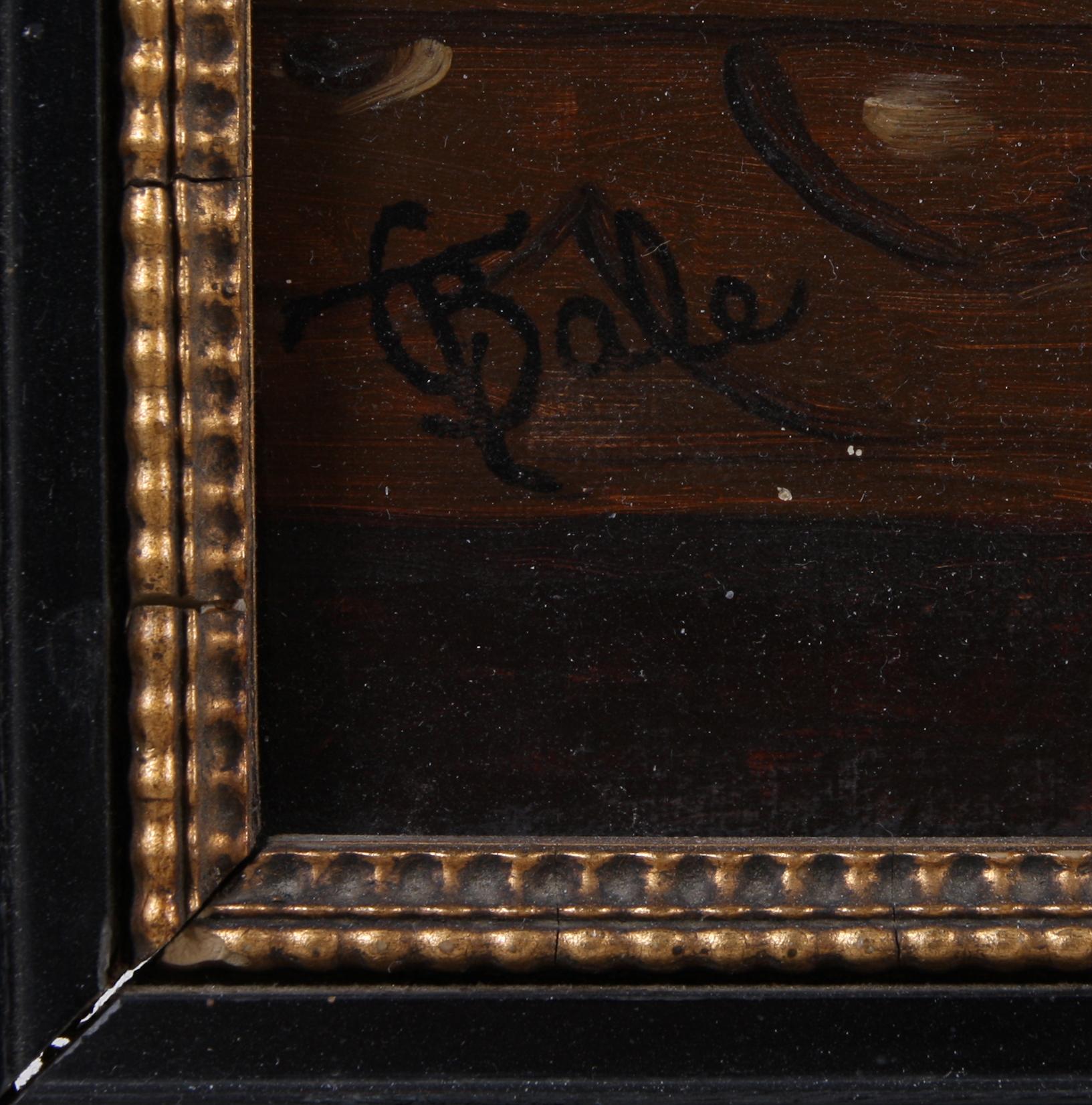 CHARLES TOMAS BALE, olja på duk, sign.