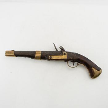 Flintlock pistol, Swedish, m/1816 for the Skåne Carabiniers.