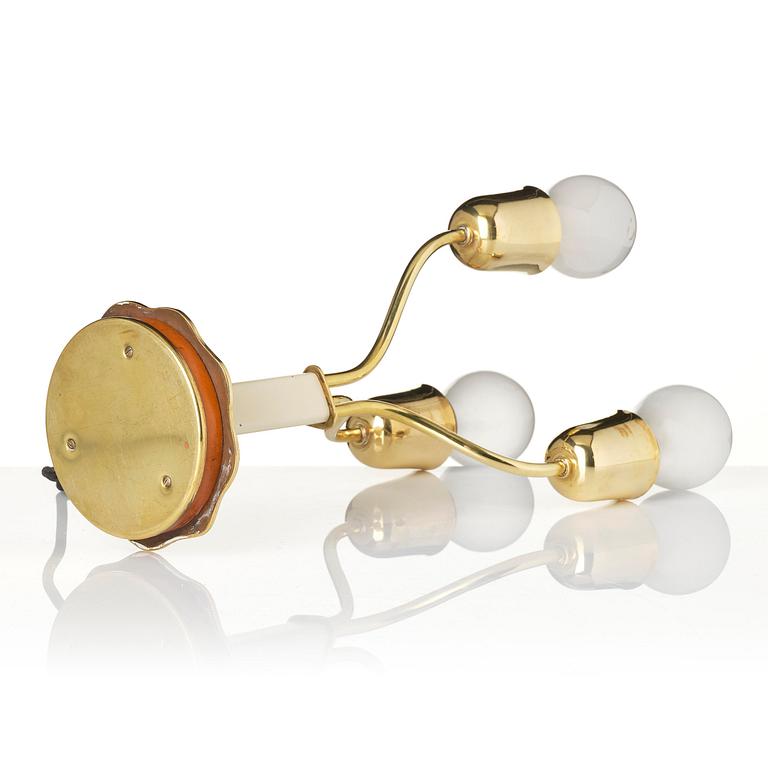 Harald Notini, a table lamp model "15484", Arvid Böhlmarks Lampfabrik, Stockholm, 1940s.