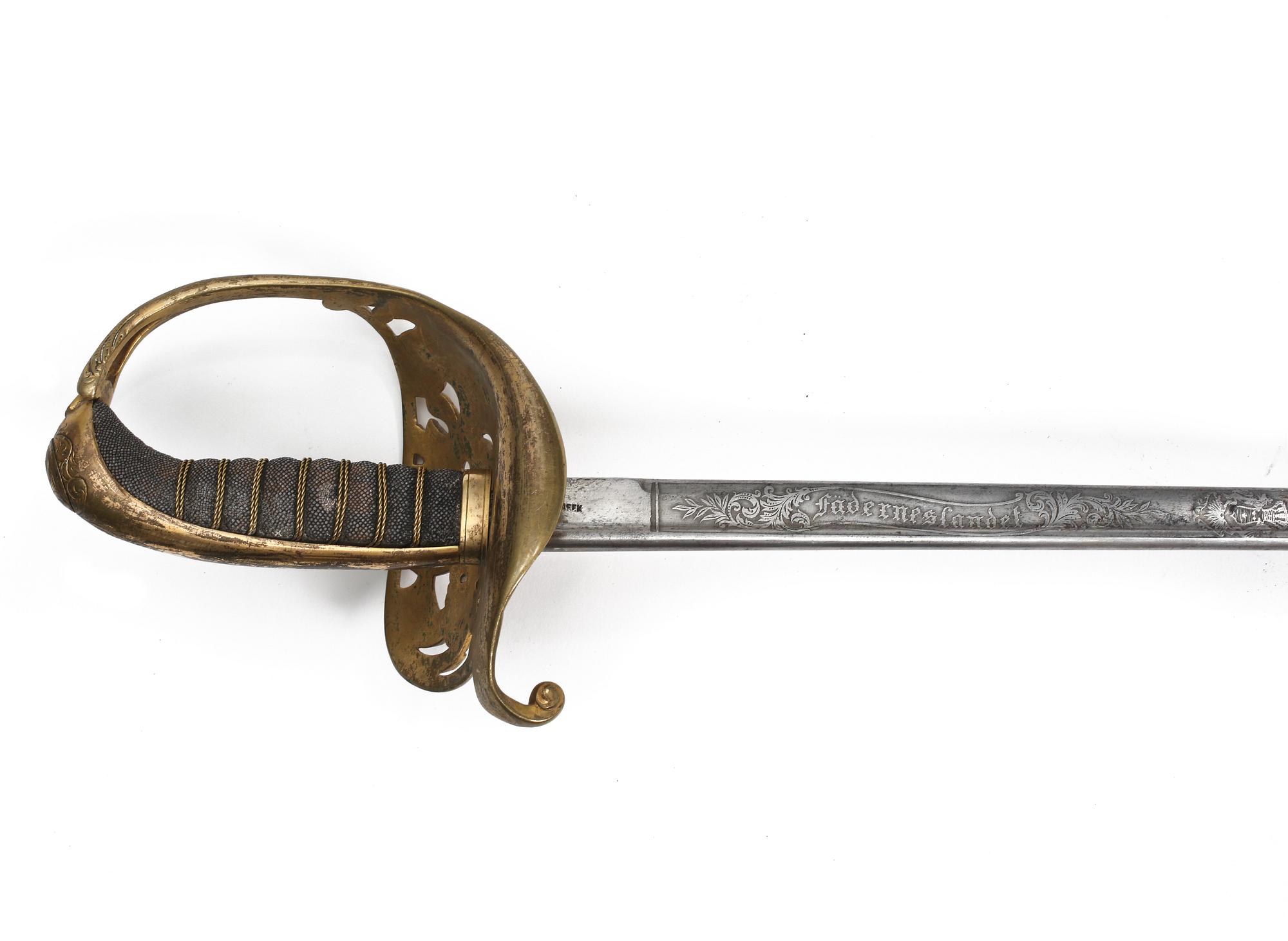 SABEL, m/1859 för officer vid infanteriet.