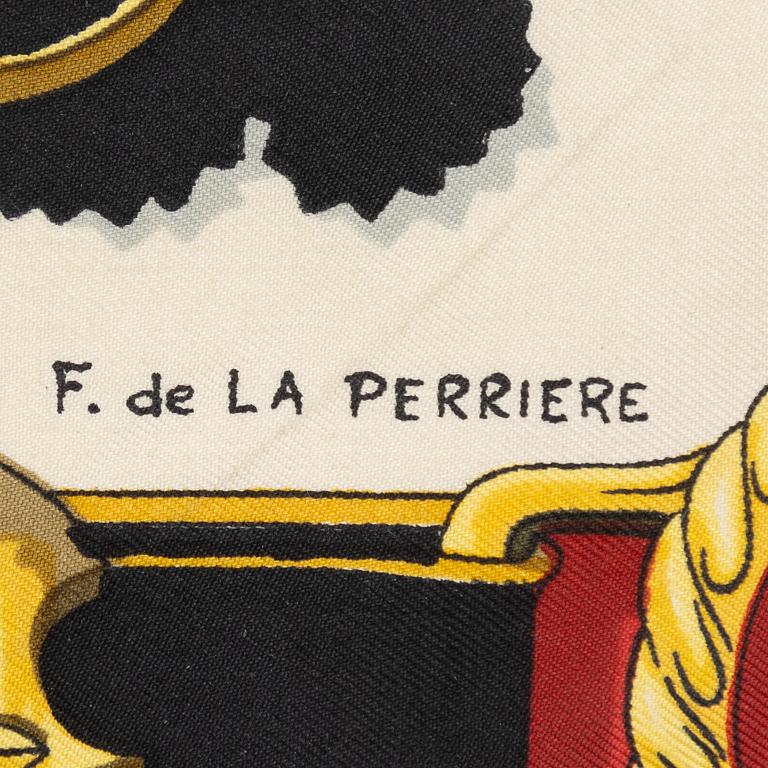 Hermès, scarf, "Cuivreries".