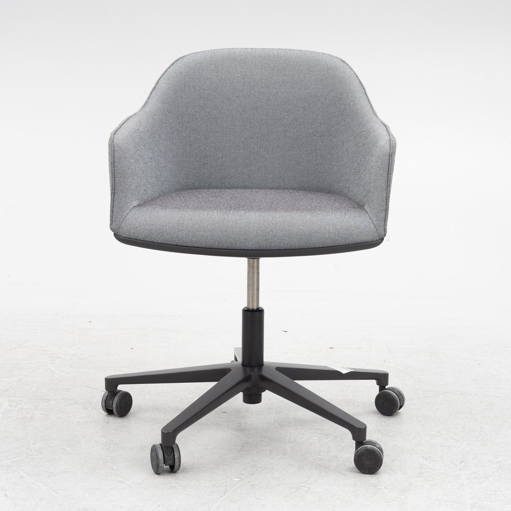 Ronan & Erwan Bouroullec, a 'Softshell Chair' desk chair, Vitra, 2015.