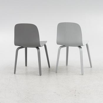 Mika Tolvanen, chairs, 6 pcs, "Visu", Muuto, Denmark.