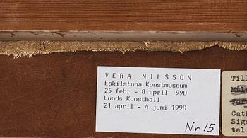 Vera Nilsson, "Nakenmodell" (Nude act).
