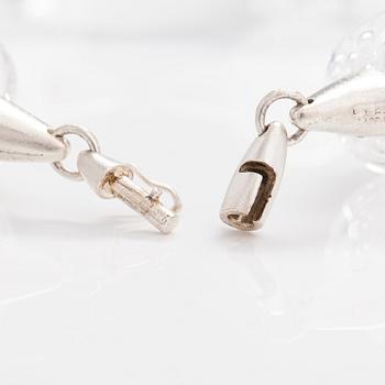 Björn Weckström, "Jibo", a serling silver and acrylic necklace, limited edition 20/50. Lapponia 2008.